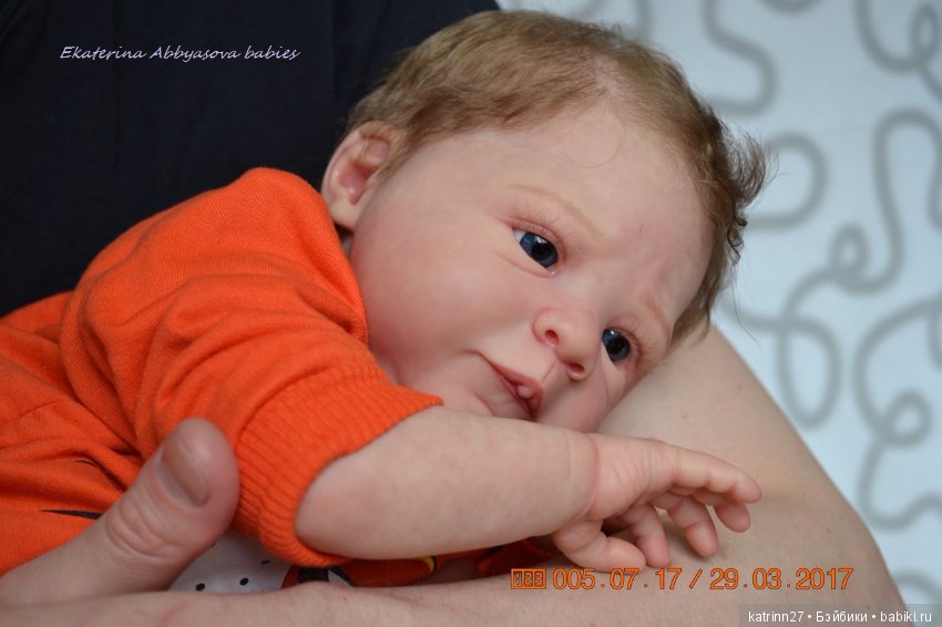 Кукла реборн Даниил, молд Sili, мастер Ekaterina Abbyasova babies