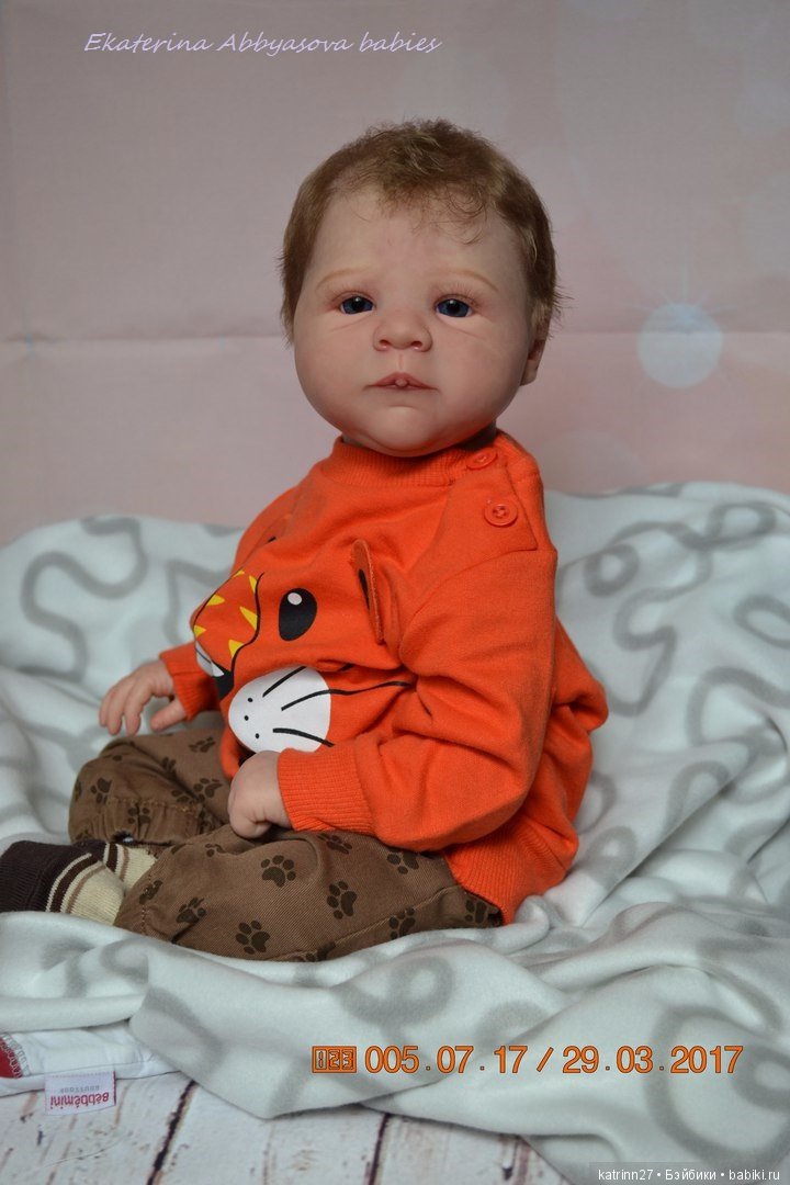 Кукла реборн Даниил, молд Sili, мастер Ekaterina Abbyasova babies (фото 2)