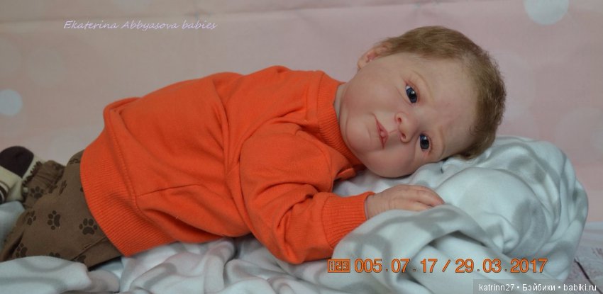 Кукла реборн Даниил, молд Sili, мастер Ekaterina Abbyasova babies
