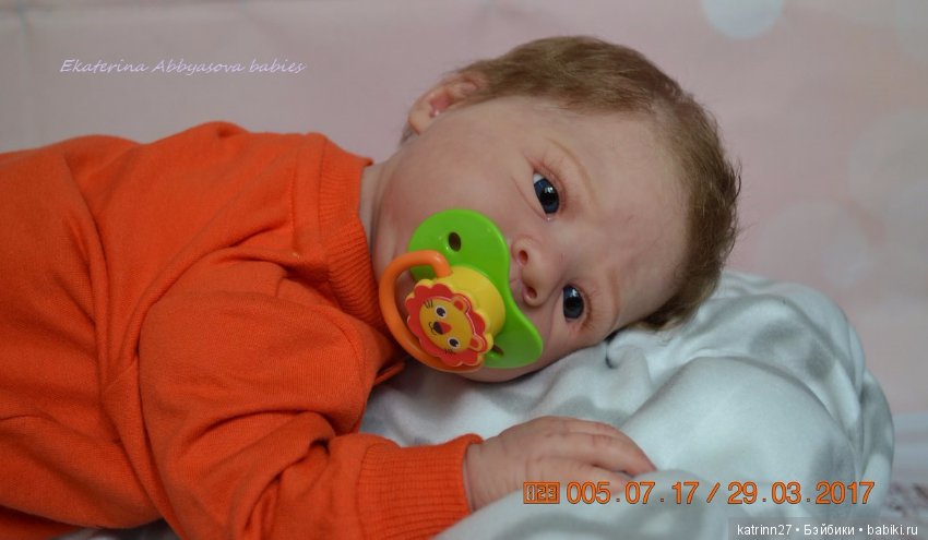 Кукла реборн Даниил, молд Sili, мастер Ekaterina Abbyasova babies