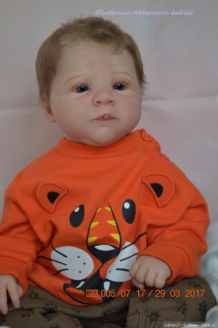 Кукла реборн Даниил, молд Sili, мастер Ekaterina Abbyasova babies