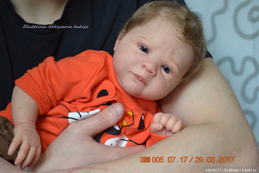 Кукла реборн Даниил, молд Sili, мастер Ekaterina Abbyasova babies (фото 10)