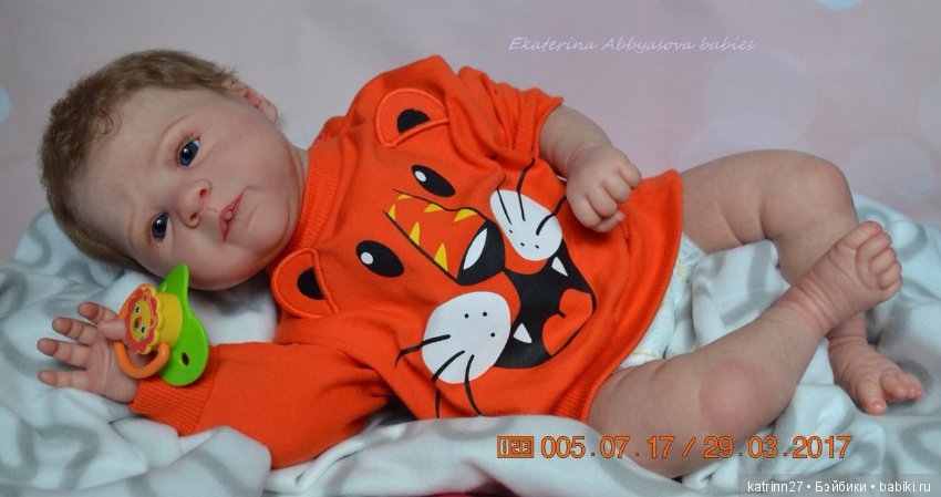 Кукла реборн Даниил, молд Sili, мастер Ekaterina Abbyasova babies (фото 6)