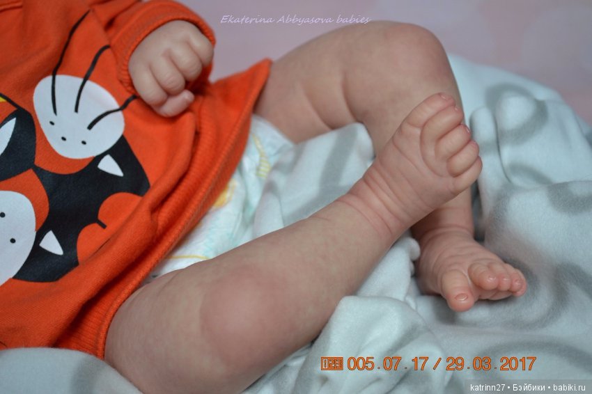 Кукла реборн Даниил, молд Sili, мастер Ekaterina Abbyasova babies (фото 8)