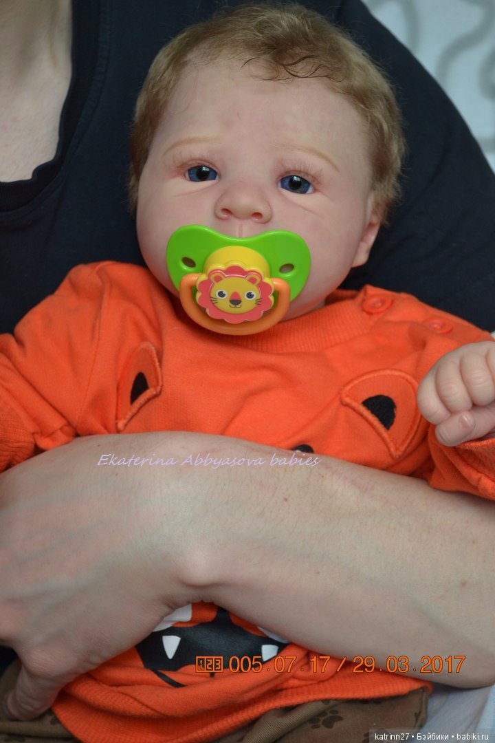 Кукла реборн Даниил, молд Sili, мастер Ekaterina Abbyasova babies