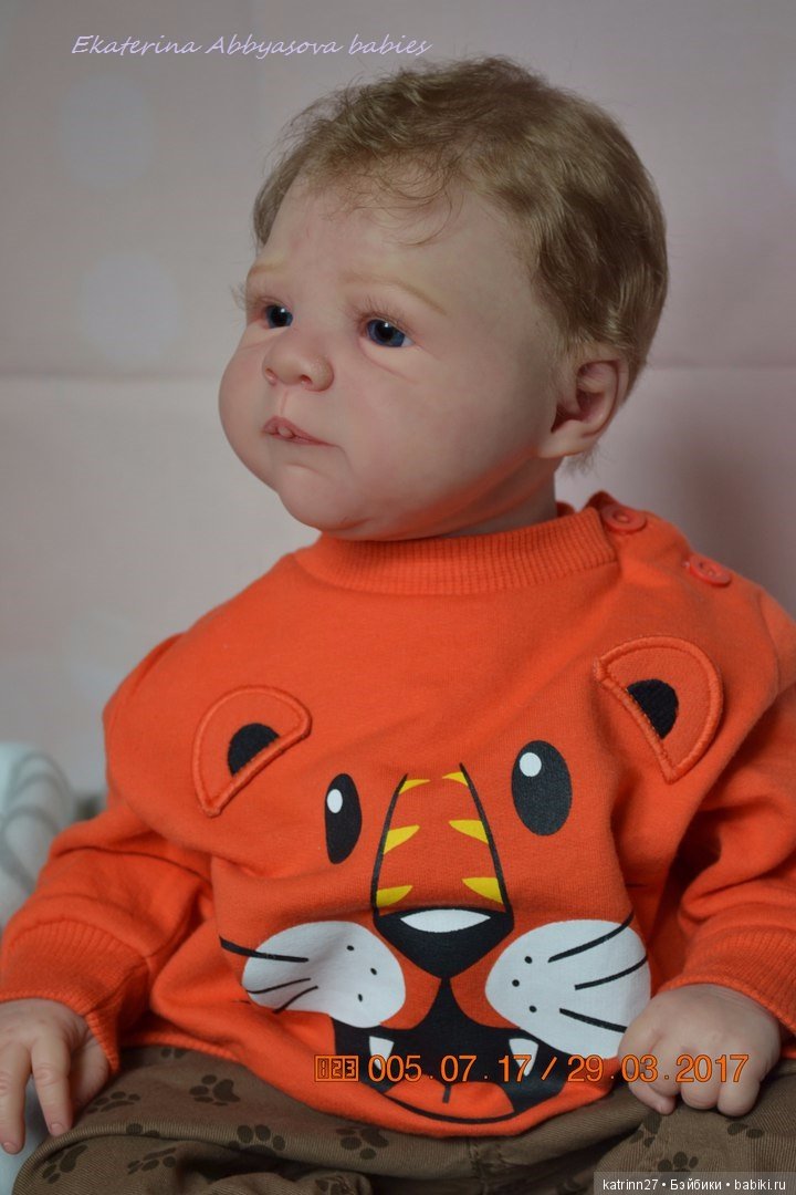 Кукла реборн Даниил, молд Sili, мастер Ekaterina Abbyasova babies