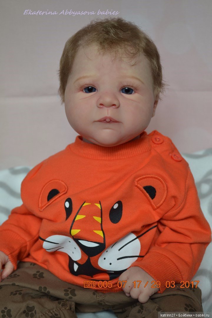 Кукла реборн Даниил, молд Sili, мастер Ekaterina Abbyasova babies