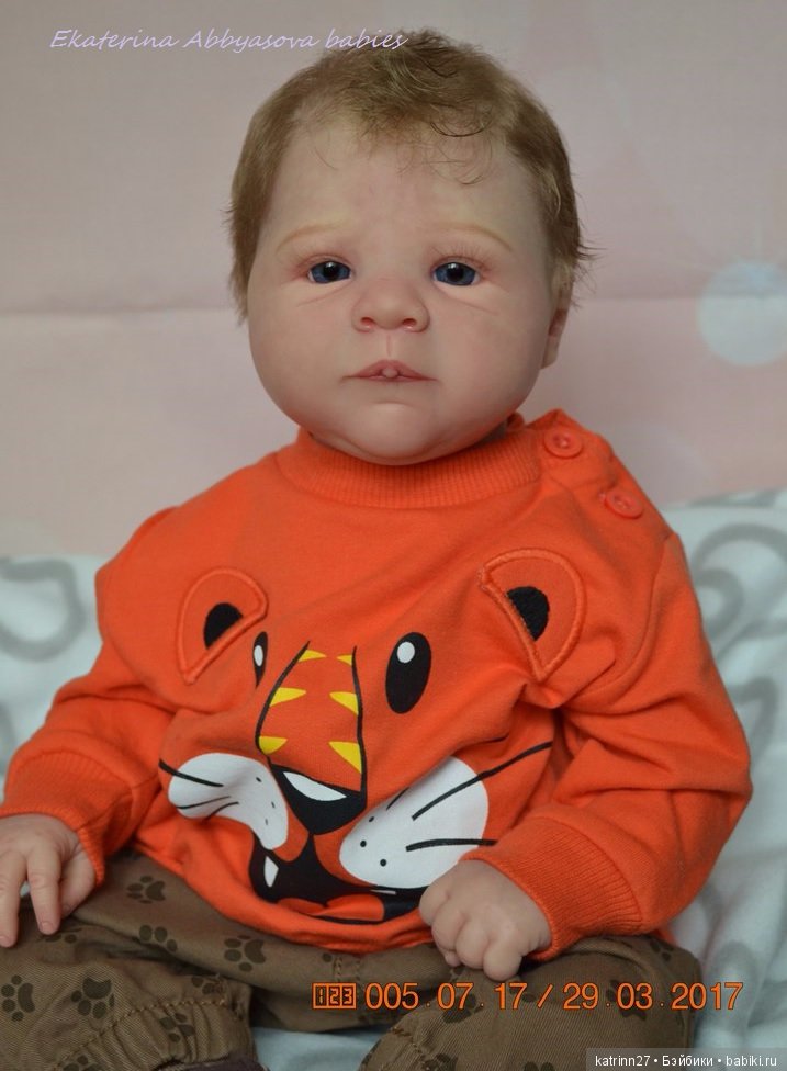 Кукла реборн Даниил, молд Sili, мастер Ekaterina Abbyasova babies