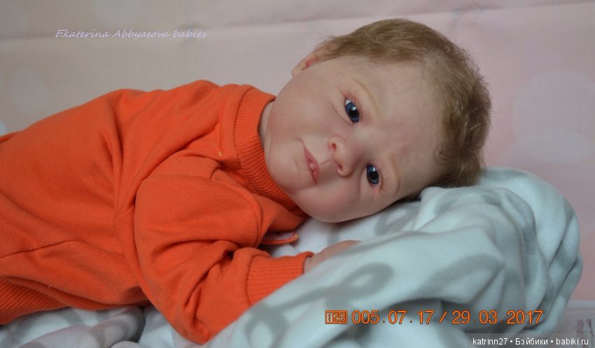Кукла реборн Даниил, молд Sili, мастер Ekaterina Abbyasova babies (фото 3)