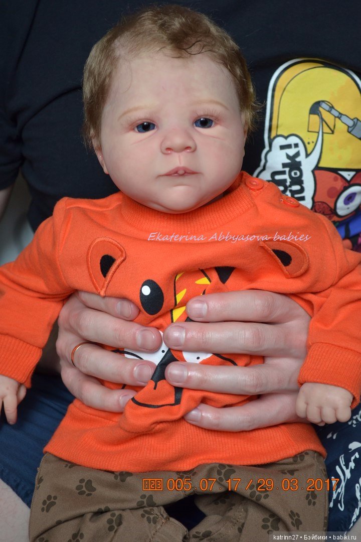 Кукла реборн Даниил, молд Sili, мастер Ekaterina Abbyasova babies (фото 5)
