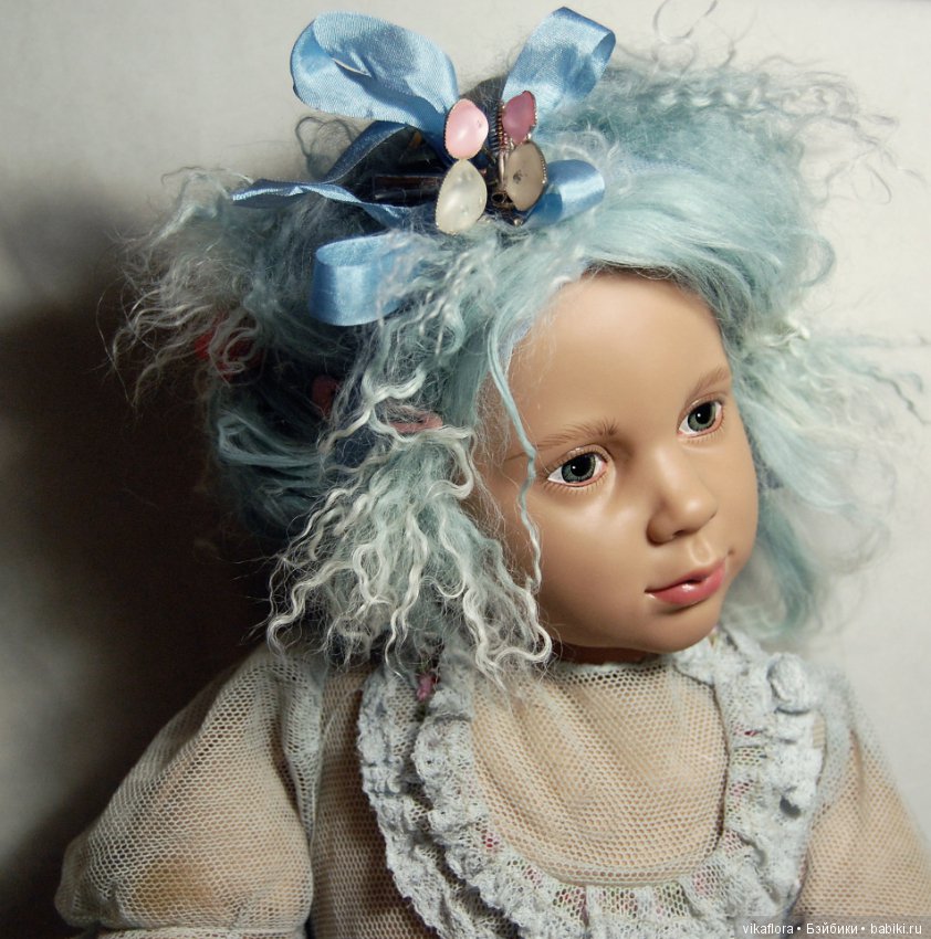 Коллекционная куколка от Sigikid, рост 58 см. Кто же ее автор (фото 5)