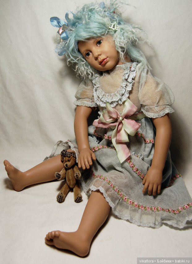 Коллекционная куколка от Sigikid, рост 58 см. Кто же ее автор (фото 2)