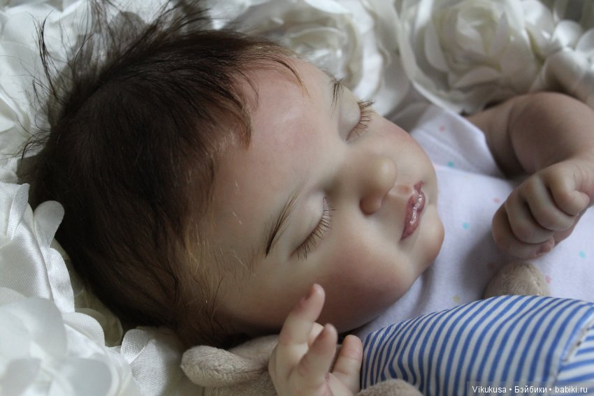 Моя нежная кукла реборн Евангелина (фото 10)