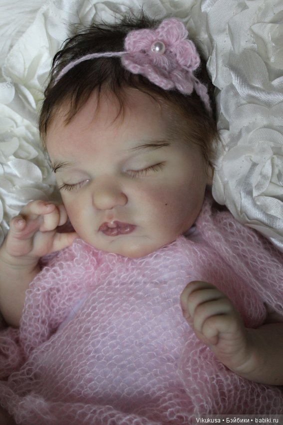 Моя нежная кукла реборн Евангелина (фото 7)