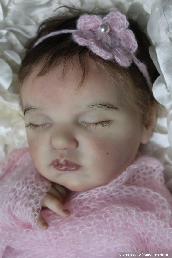 Моя нежная кукла реборн Евангелина (фото 3)