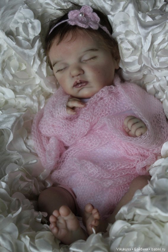 Моя нежная кукла реборн Евангелина (фото 5)