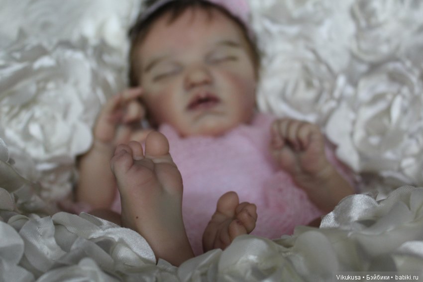 Моя нежная кукла реборн Евангелина (фото 9)