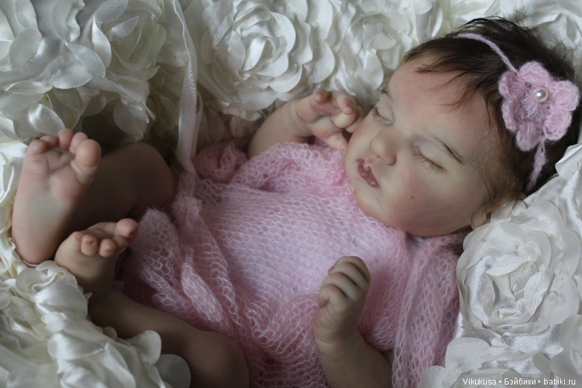 Моя нежная кукла реборн Евангелина (фото 6)