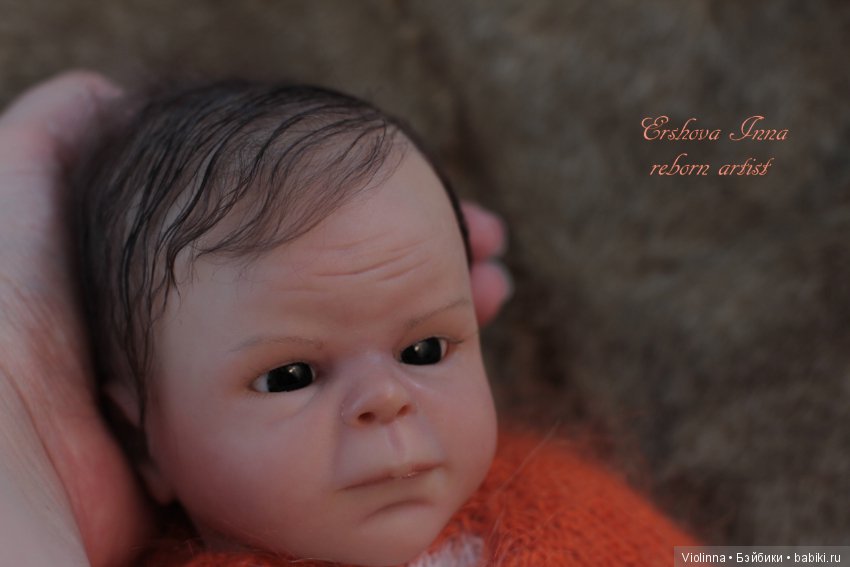 Лисенок, кукла реборн Инны Ершовой, молд Chance by Sabine Hansen (фото 3)
