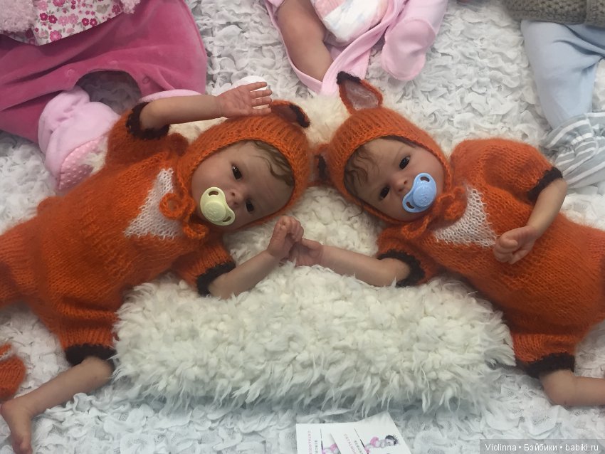 Лисенок, кукла реборн Инны Ершовой, молд Chance by Sabine Hansen