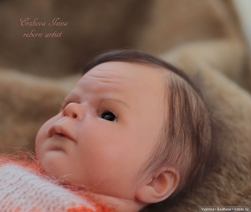 Лисенок, кукла реборн Инны Ершовой, молд Chance by Sabine Hansen (фото 4)