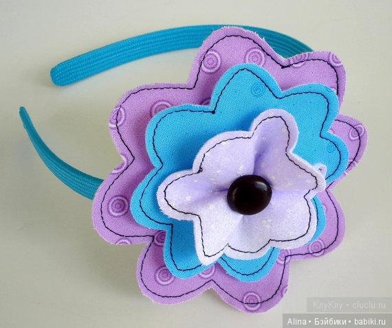 Как сделать цветы из ткани