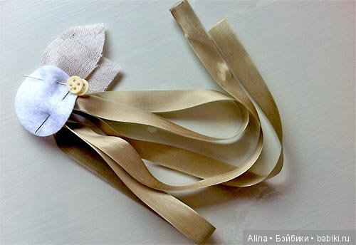 Как сделать цветы из ткани