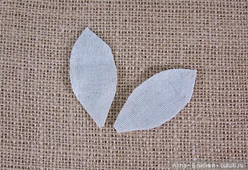 Как сделать цветы из ткани