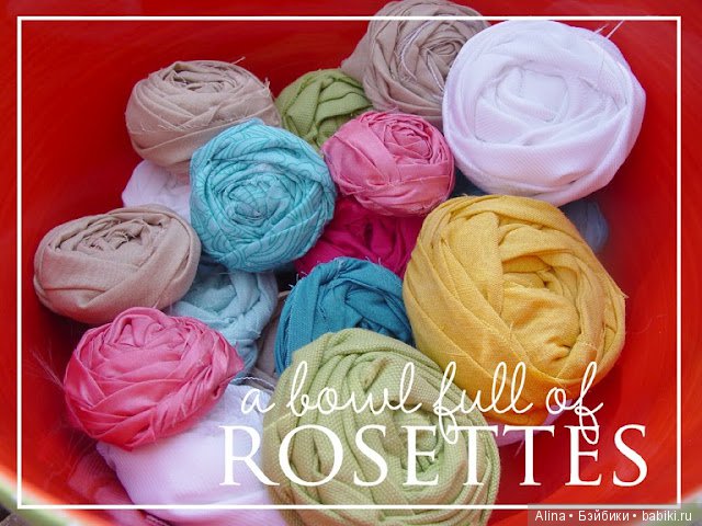 Как сделать цветы из ткани