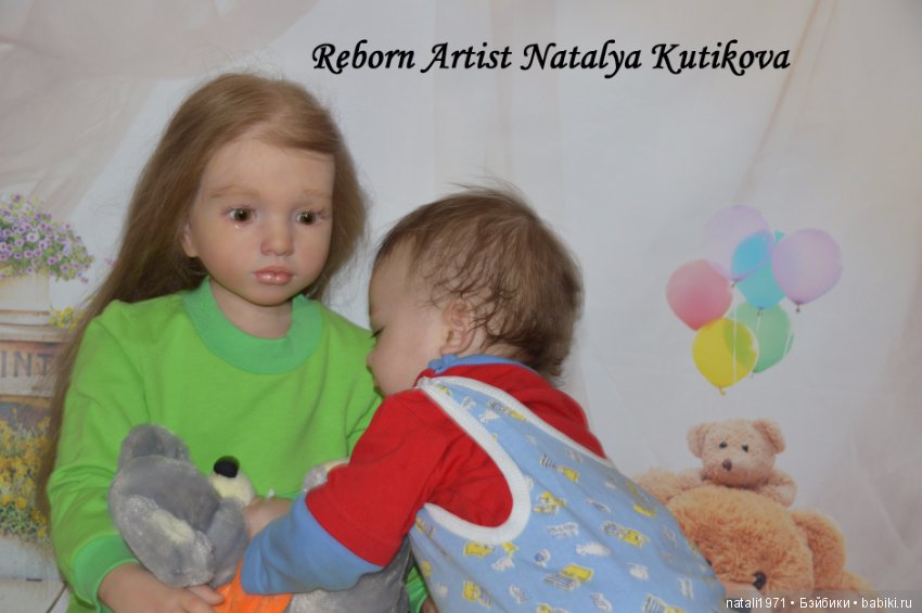 Кукла реборн Мариночка, из молда Аленка от Натали Блик