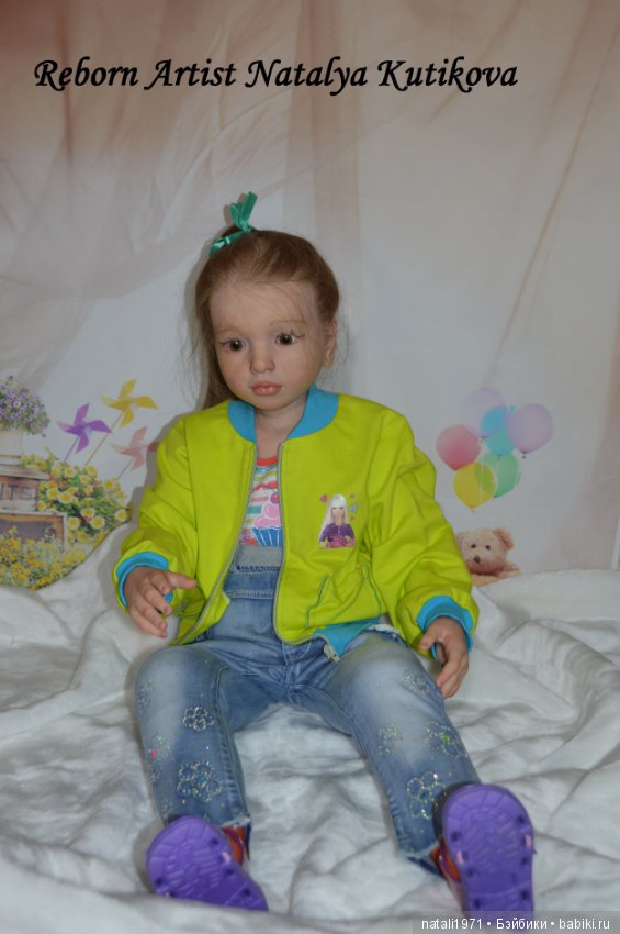 Кукла реборн Мариночка, из молда Аленка от Натали Блик (фото 5)