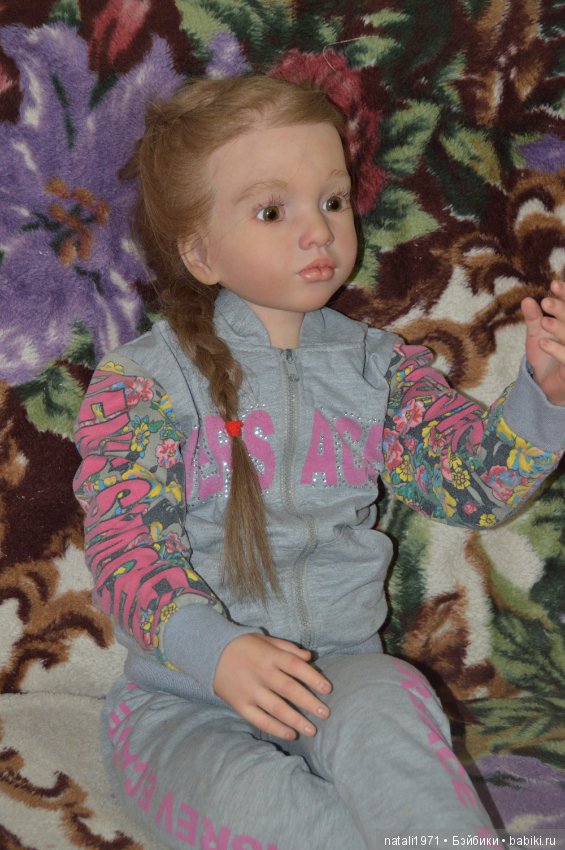 Кукла реборн Мариночка, из молда Аленка от Натали Блик