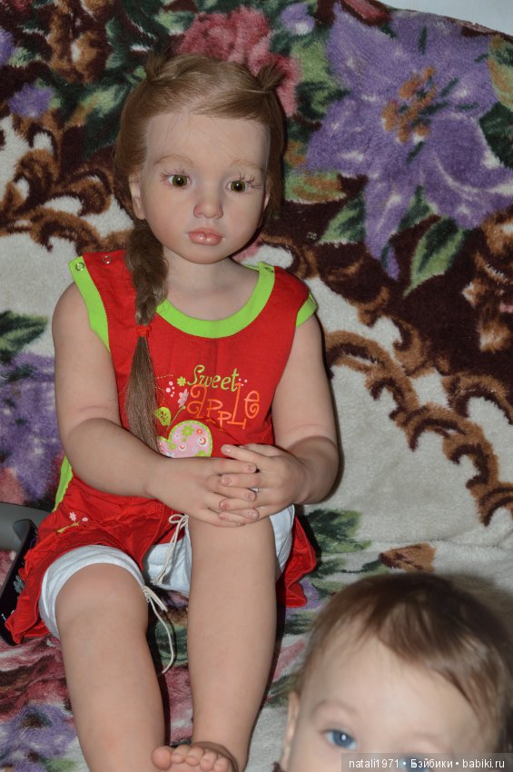 Кукла реборн Мариночка, из молда Аленка от Натали Блик