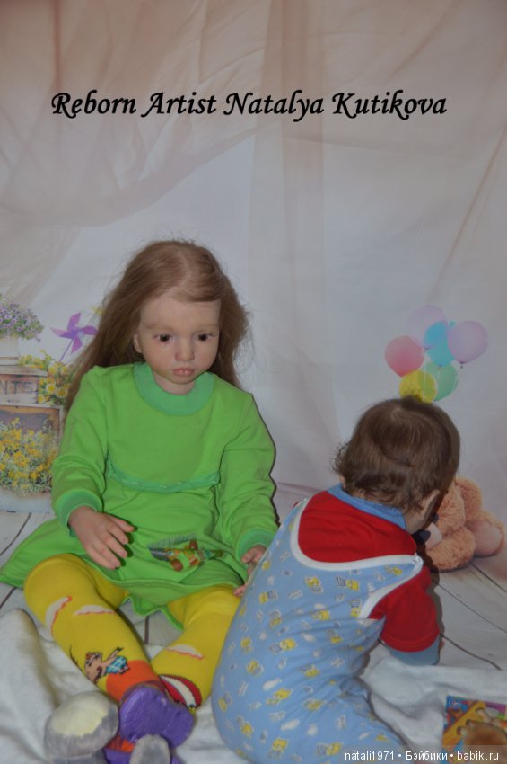 Кукла реборн Мариночка, из молда Аленка от Натали Блик