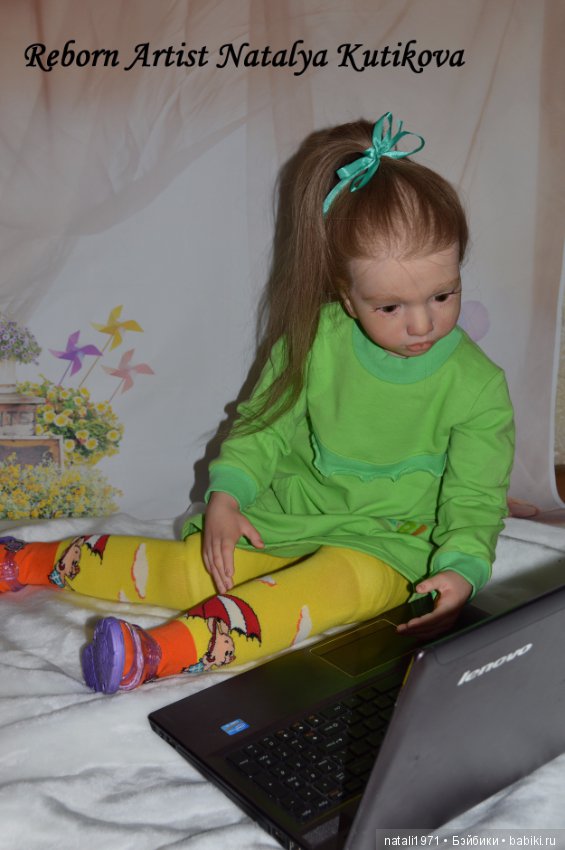 Кукла реборн Мариночка, из молда Аленка от Натали Блик