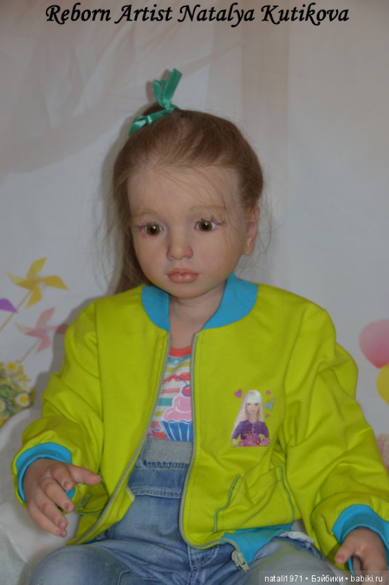 Кукла реборн Мариночка, из молда Аленка от Натали Блик (фото 4)