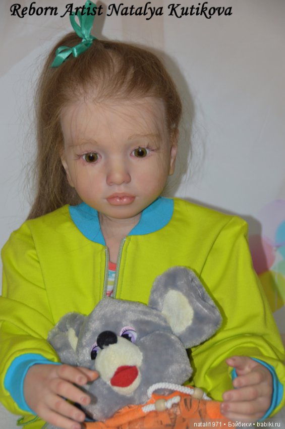Кукла реборн Мариночка, из молда Аленка от Натали Блик (фото 6)