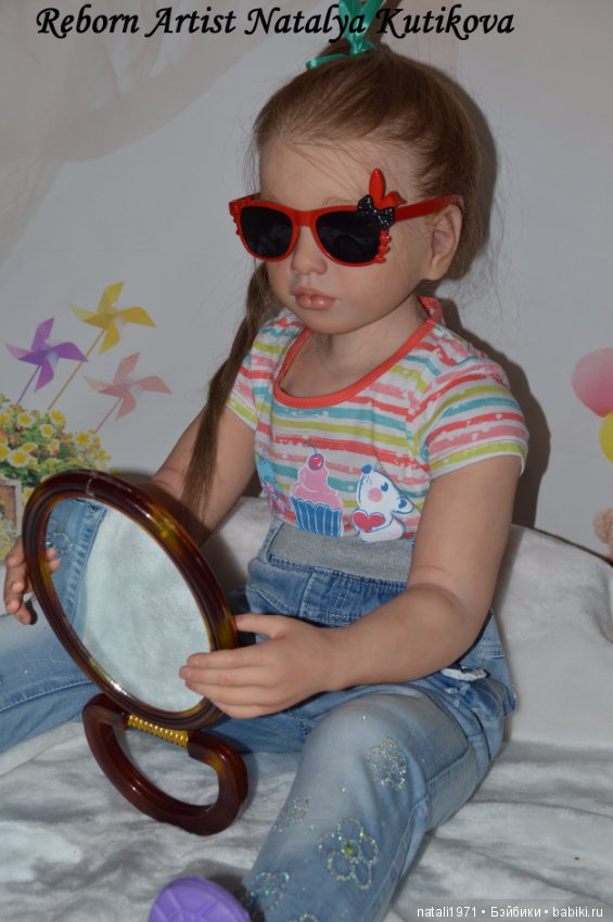 Кукла реборн Мариночка, из молда Аленка от Натали Блик (фото 2)
