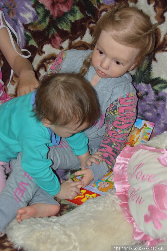 Кукла реборн Мариночка, из молда Аленка от Натали Блик