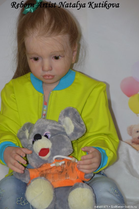 Кукла реборн Мариночка, из молда Аленка от Натали Блик (фото 7)