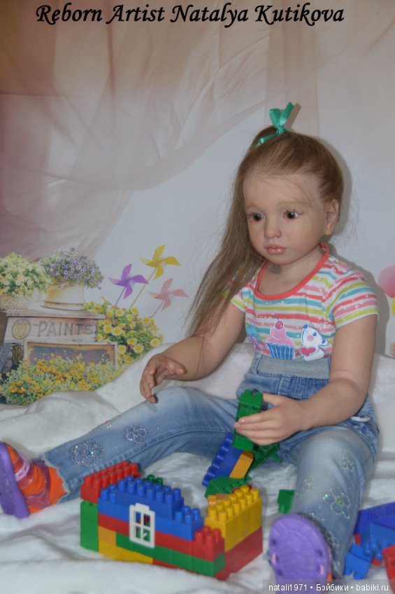 Кукла реборн Мариночка, из молда Аленка от Натали Блик
