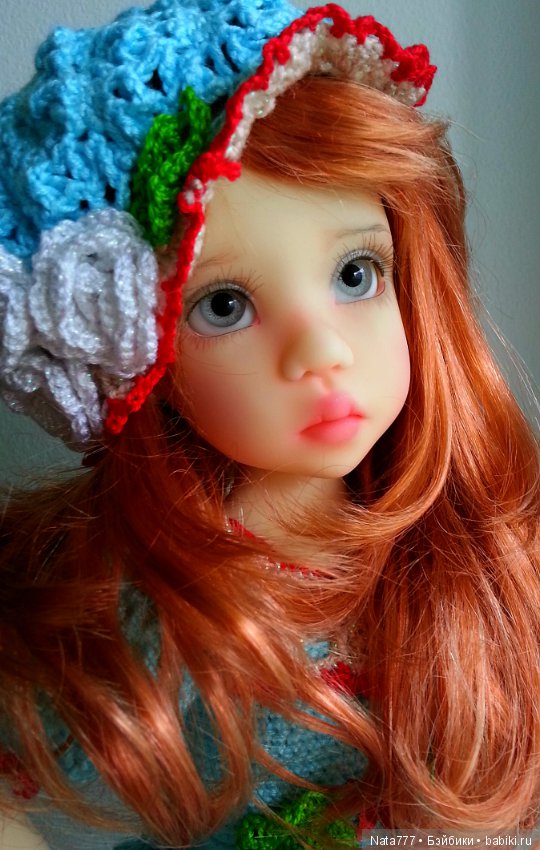 Новый мэйк ап для моей светлой Мисси от Kaye Wiggs