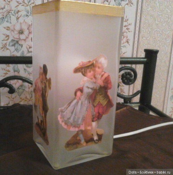 Кукольная лампа своими руками (фото 2)