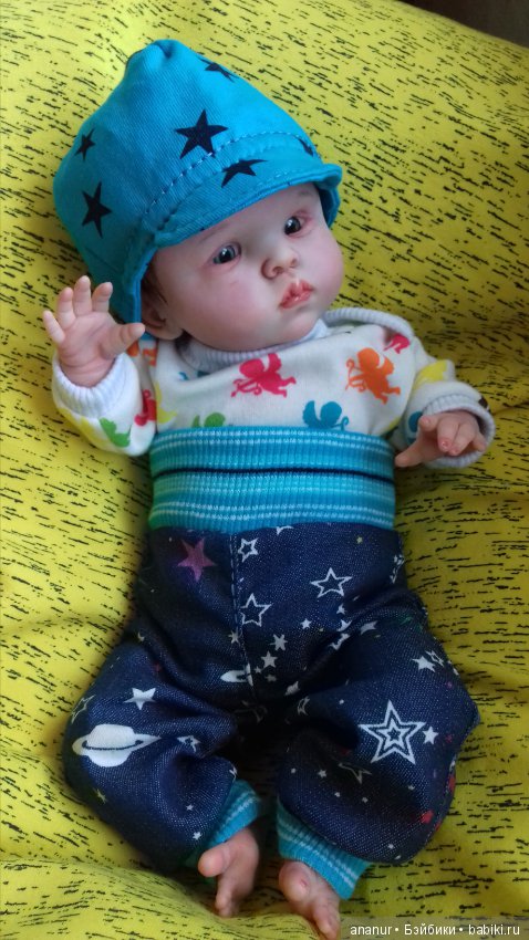 Мой последний малыш. Авторская кукла Кондрашовой Ирины