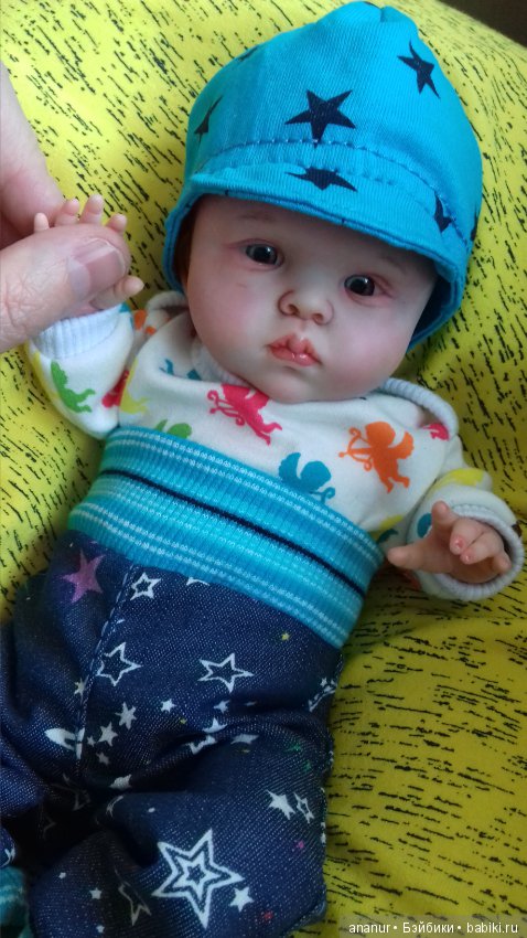 Мой последний малыш. Авторская кукла Кондрашовой Ирины