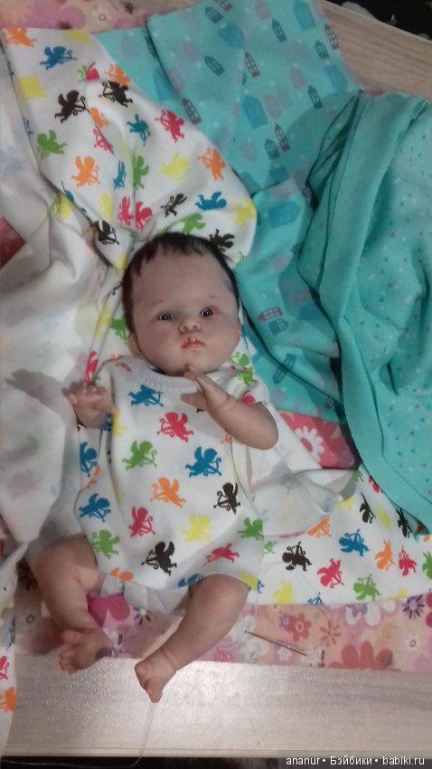 Мой последний малыш. Авторская кукла Кондрашовой Ирины