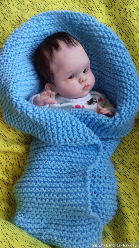 Мой последний малыш. Авторская кукла Кондрашовой Ирины