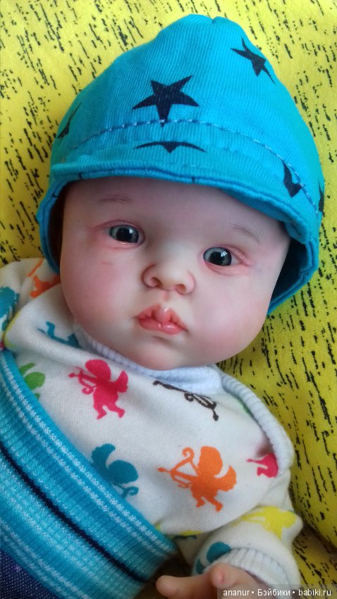 Мой последний малыш. Авторская кукла Кондрашовой Ирины