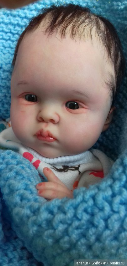 Мой последний малыш. Авторская кукла Кондрашовой Ирины