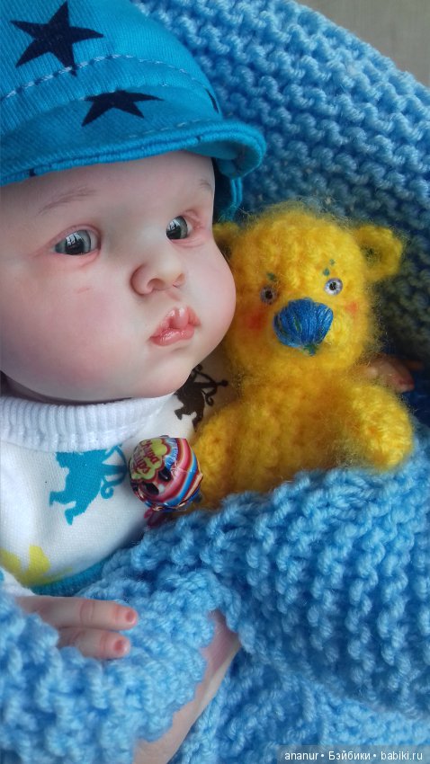 Мой последний малыш. Авторская кукла Кондрашовой Ирины